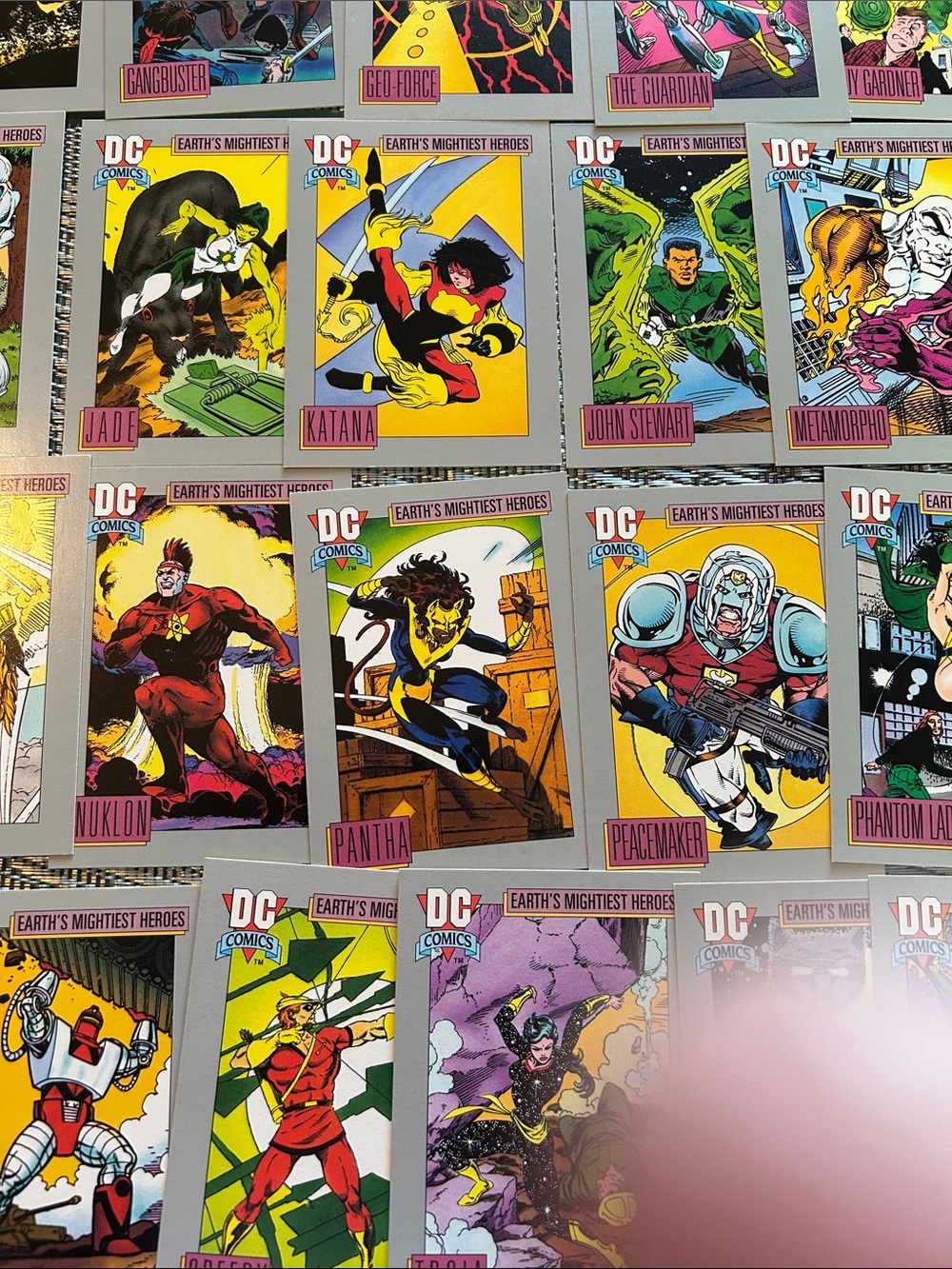 1991 DC Cosmic Cards Inaugural Addition - Picture 7 of 17